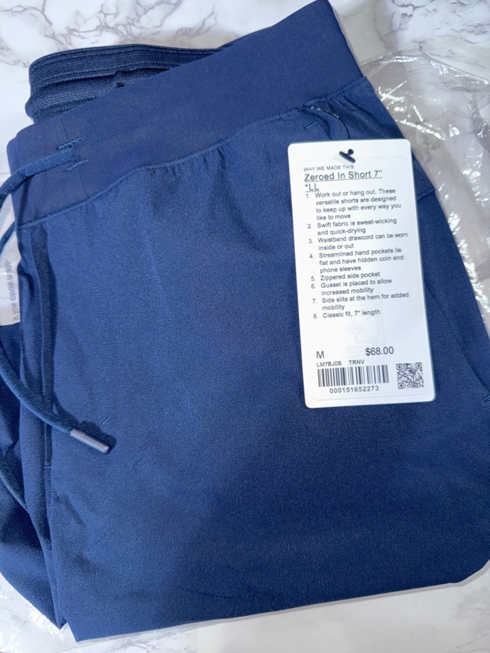 Lululemon Zeroed In Linerless Short 7" - Picture 4 of 6